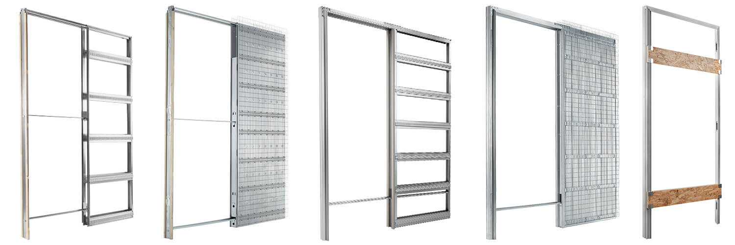 Aria Viva sliding pocket door systems - products range